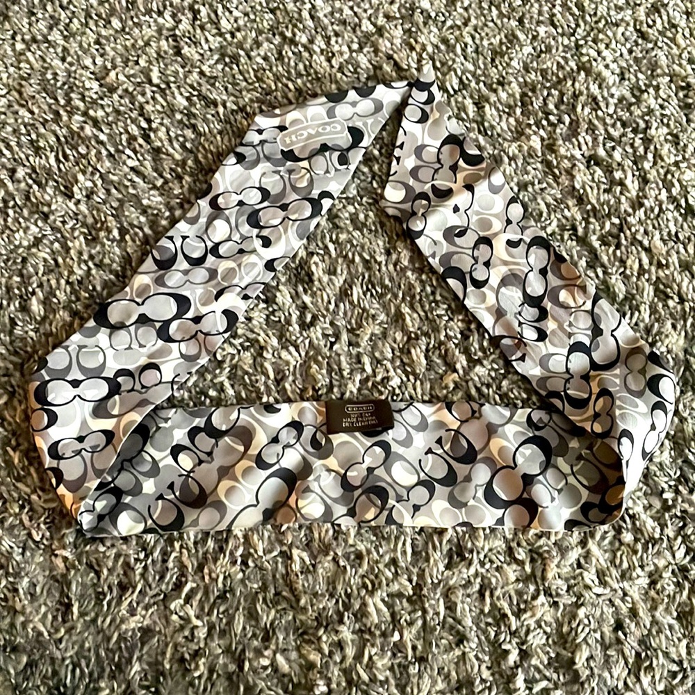 Coach purse scarf